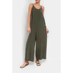 Women's Jumpsuits Casual Summer Basic Daily Wide Leg Navy Blue Overall Solid Color -Cheap Plus Fit Dress Store ylxdcy1673348586616