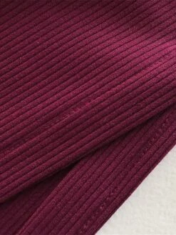 Women's Plus Size Curve Casual Dress Sweater Dress Sheath Dress Plain Midi Dress Long Sleeve Button Split Stand Collar Fashion Daily Black Wine Fall Winter XL XXL 3XL 4XL 5XL -Cheap Plus Fit Dress Store ymcvfg1694151468131