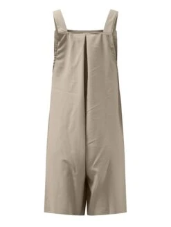 Jumpsuits For Women Summer Overall Bib Pocket Solid Color Square Neck Basic Daily Vacation Regular Fit Sleeveless Black Yellow Pink S M L 27 Jumpsuits For Women Summer Overall Bib Pocket Solid Color Square Neck Basic Daily Vacation Regular Fit Sleeveless Black Yellow Pink S M L -Cheap Plus Fit Dress Store yorayy1680602598490