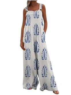 Women's Jumpsuit Animal Square Neck Holiday Traveling Vacation Regular Fit Sleeveless Sleeveless 34 1 2 S M L Summer 24 Women's Jumpsuit Animal Square Neck Holiday Traveling Vacation Regular Fit Sleeveless Sleeveless 34 1 2 S M L Summer -Cheap Plus Fit Dress Store yrccvs1681621511599