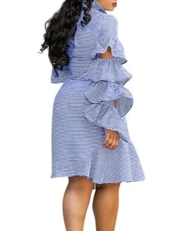 Women's Shirt Dress Sheath Dress Midi Dress Winter Dress Daily Vacation Polyester Cotton Blend Fashion Casual Shirt Collar Lace Up Ruched Long Sleeve Summer Spring Fall 2022 Regular Fit Red Light Blue 15 Women's Shirt Dress Sheath Dress Midi Dress Winter Dress Daily Vacation Polyester Cotton Blend Fashion Casual Shirt Collar Lace Up Ruched Long Sleeve Summer Spring Fall 2022 Regular Fit Red Light Blue -Cheap Plus Fit Dress Store ywwzbl1634352965483