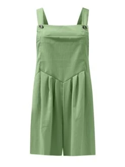 Jumpsuits For Women Summer Overall Bib Pocket Solid Color Square Neck Basic Daily Vacation Regular Fit Sleeveless Black Yellow Pink S M L 20 Jumpsuits For Women Summer Overall Bib Pocket Solid Color Square Neck Basic Daily Vacation Regular Fit Sleeveless Black Yellow Pink S M L -Cheap Plus Fit Dress Store zicyyq1680602590660