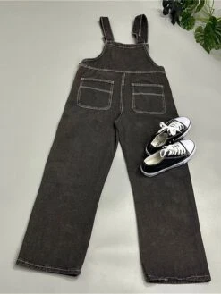 Women‘s Overall Button Pocket Solid Color SDenim Quare Neck Streetwear Daily Vacation Regular Fit Sleeveless Black M L XL Summer 9 Women‘s Overall Button Pocket Solid Color SDenim Quare Neck Streetwear Daily Vacation Regular Fit Sleeveless Black M L XL Summer -Cheap Plus Fit Dress Store zlgyfp1690941119336